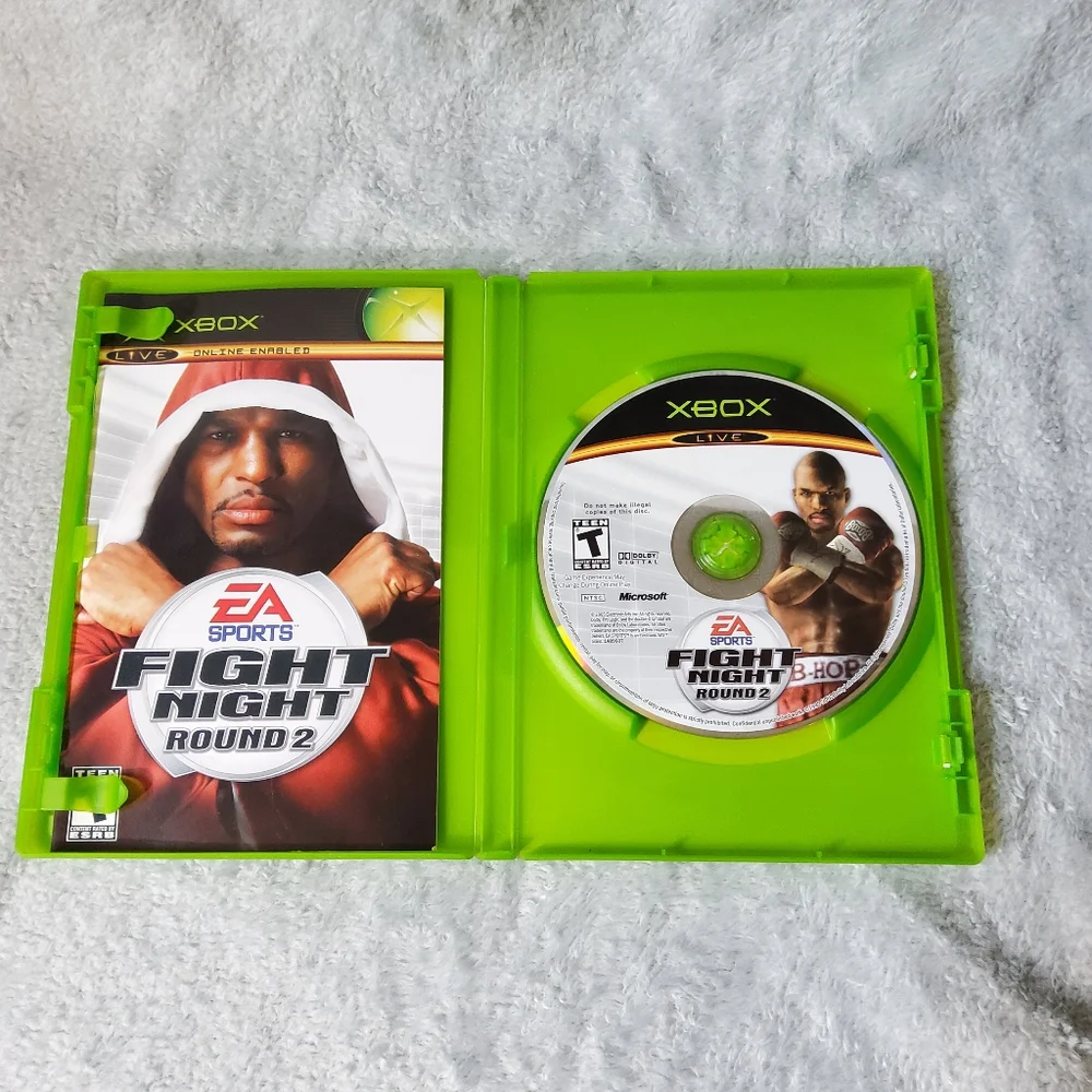 Fight Night: Round 2 Microsoft Original Xbox, 2005 CIB